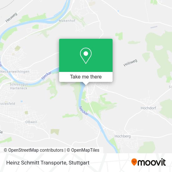 Карта Heinz Schmitt Transporte