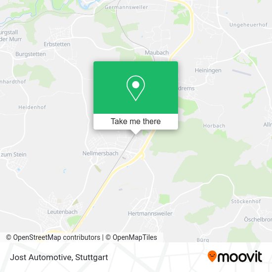 Карта Jost Automotive
