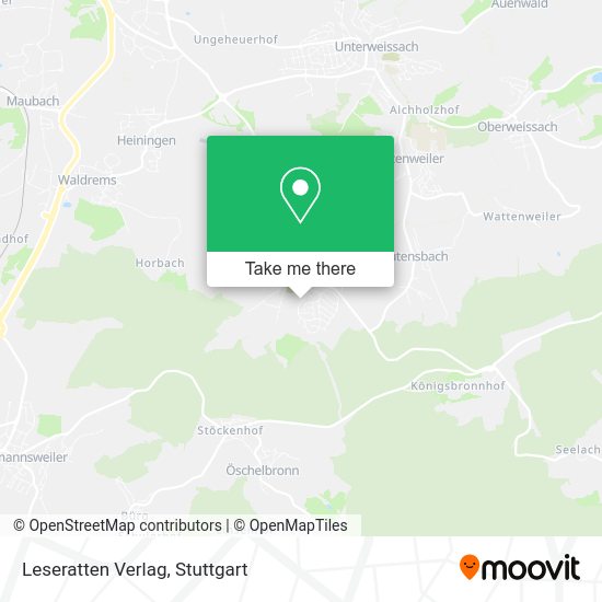 Карта Leseratten Verlag