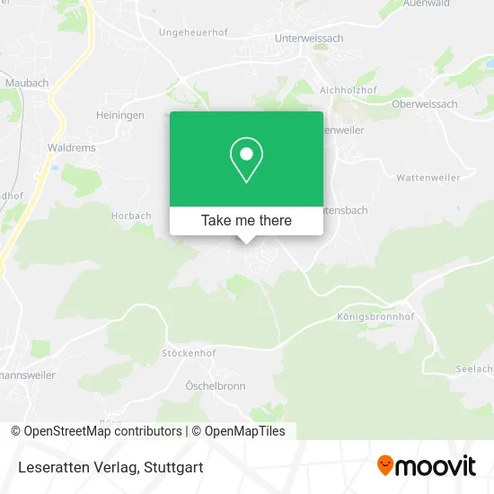 Карта Leseratten Verlag