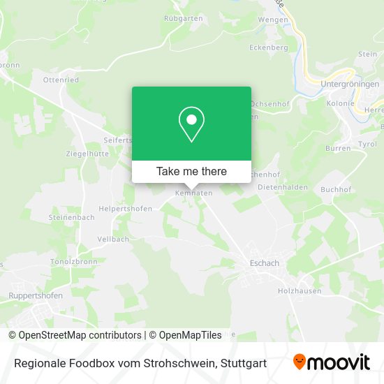 Карта Regionale Foodbox vom Strohschwein