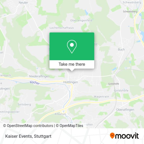 Карта Kaiser Events