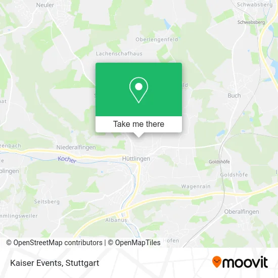 Карта Kaiser Events