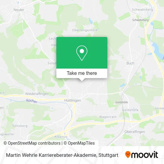 Карта Martin Wehrle Karriereberater-Akademie