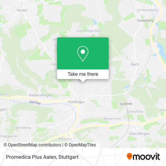 Карта Promedica Plus Aalen
