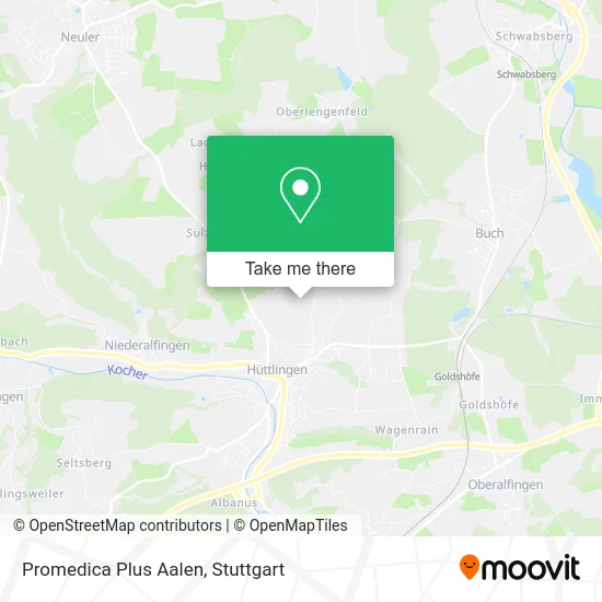 Карта Promedica Plus Aalen