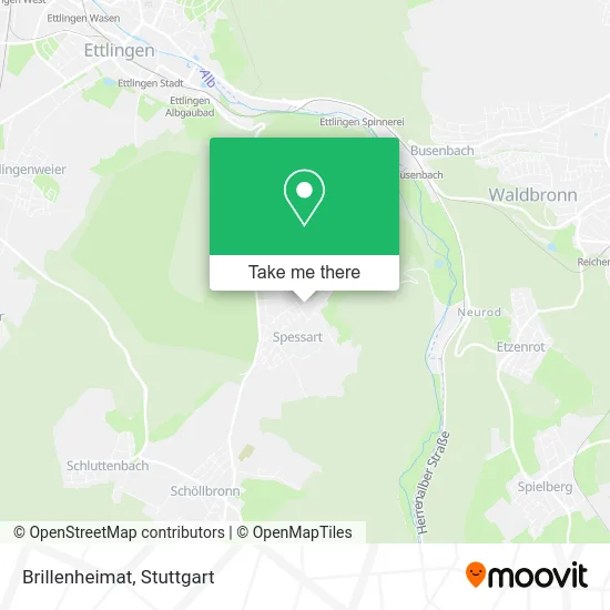 Карта Brillenheimat