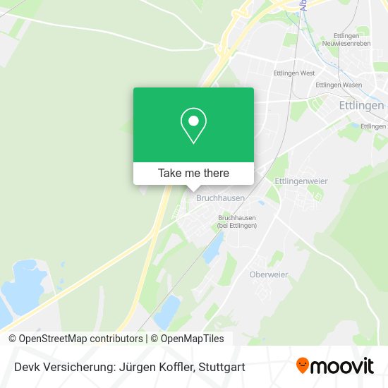 Карта Devk Versicherung: Jürgen Koffler