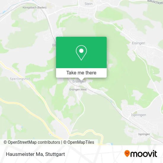 Карта Hausmeister Ma
