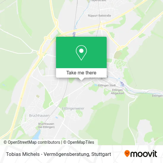 Карта Tobias Michels - Vermögensberatung