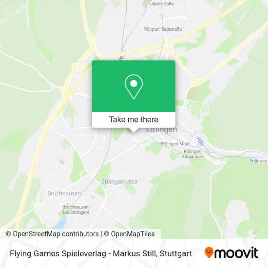 Карта Flying Games Spieleverlag - Markus Still