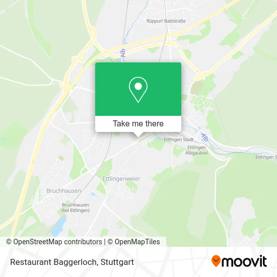 Карта Restaurant Baggerloch