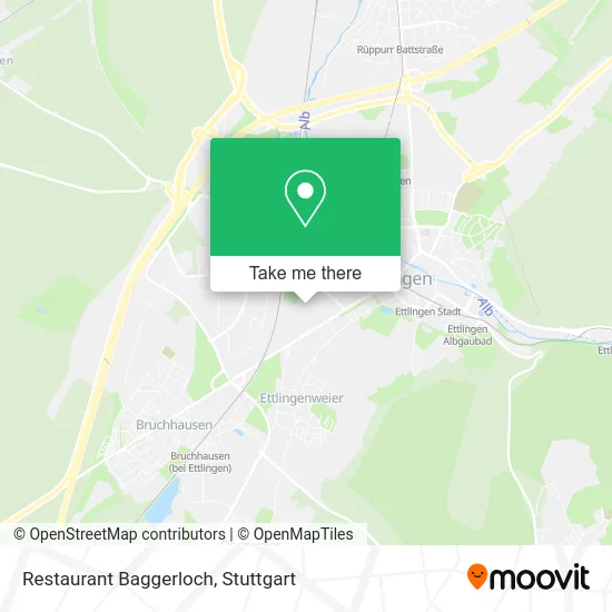 Карта Restaurant Baggerloch