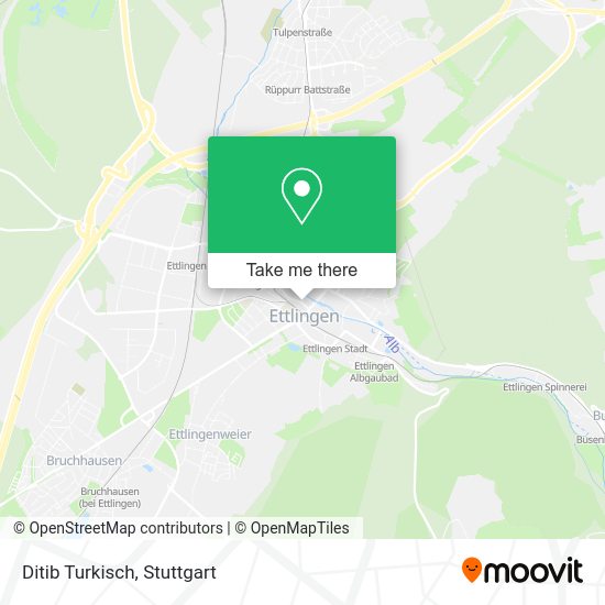 Карта Ditib Turkisch