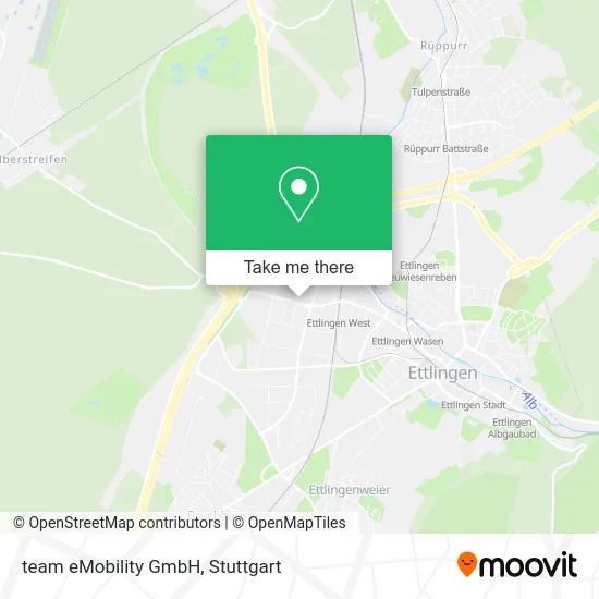 Карта team eMobility GmbH