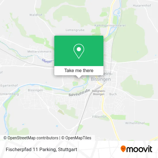 Карта Fischerpfad 11 Parking