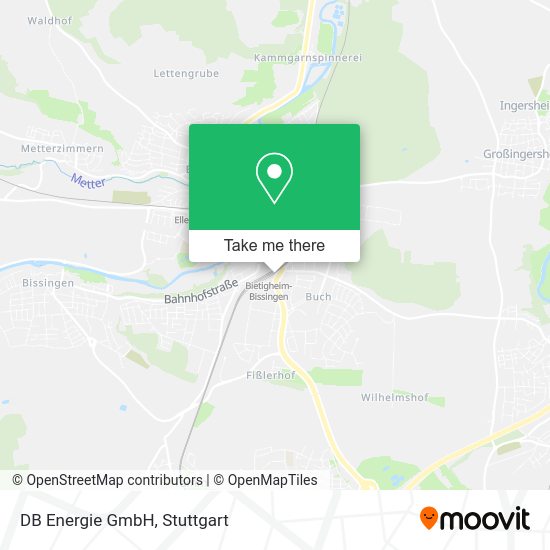 Карта DB Energie GmbH
