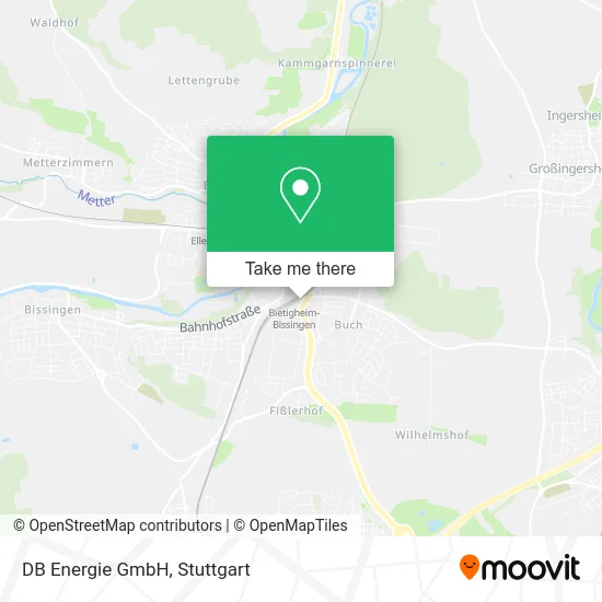 Карта DB Energie GmbH