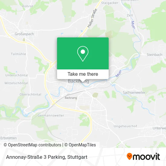 Карта Annonay-Straße 3 Parking