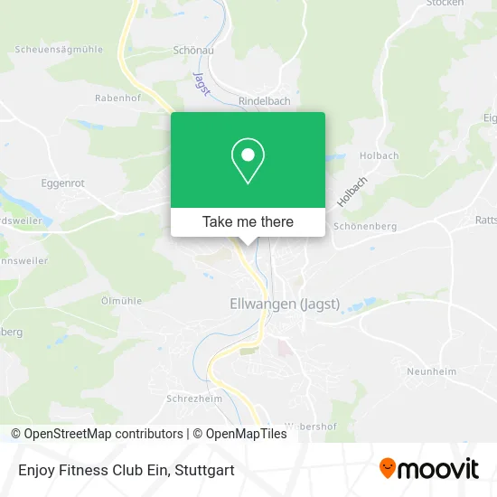 Карта Enjoy Fitness Club Ein