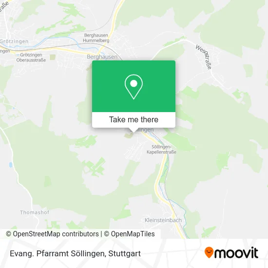 Карта Evang. Pfarramt Söllingen