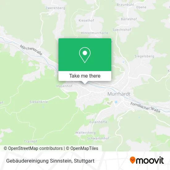 Карта Gebäudereinigung Sinnstein