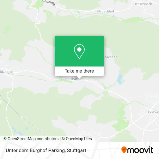 Карта Unter dem Burghof Parking