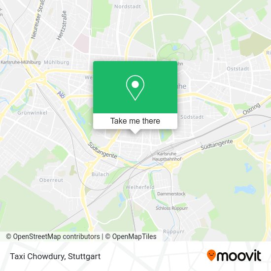 Карта Taxi Chowdury