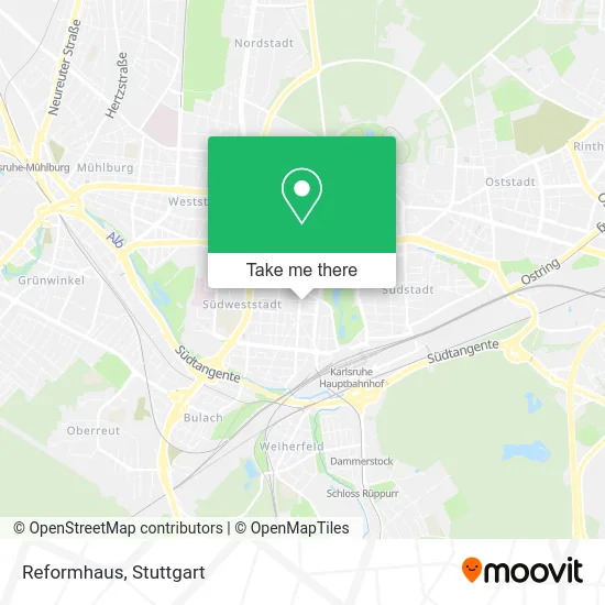 Карта Reformhaus