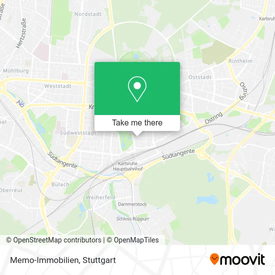 Карта Memo-Immobilien