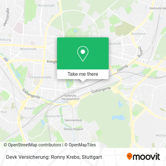 Карта Devk Versicherung: Ronny Krebs