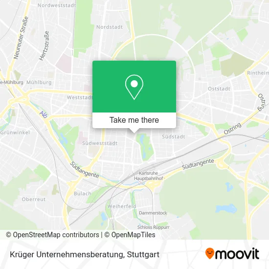 Карта Krüger Unternehmensberatung