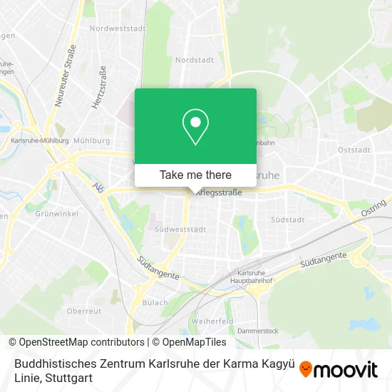 Карта Buddhistisches Zentrum Karlsruhe der Karma Kagyü Linie