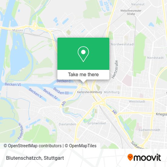 Карта Blutenschatzch