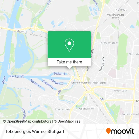 Карта Totalenergies Wärme