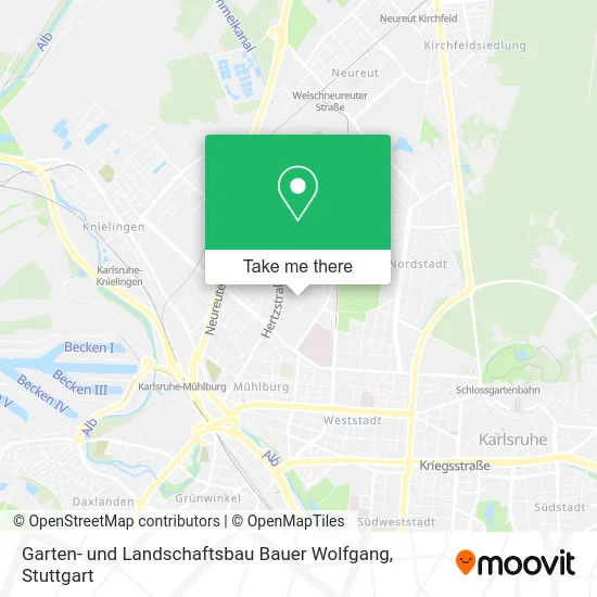 Карта Garten- und Landschaftsbau Bauer Wolfgang