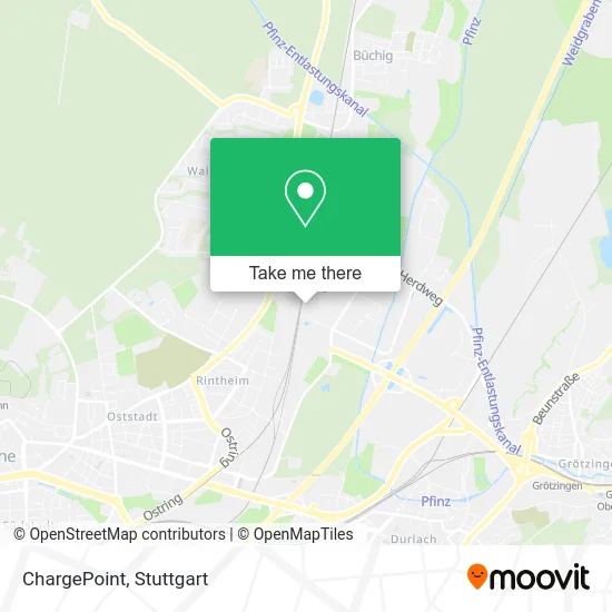Карта ChargePoint