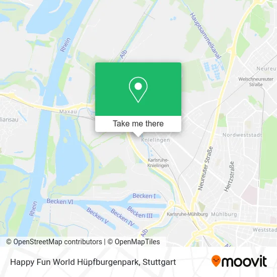 Карта Happy Fun World Hüpfburgenpark