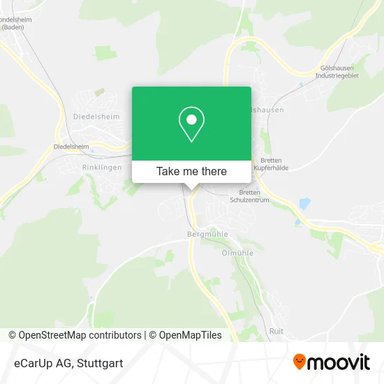 Карта eCarUp AG