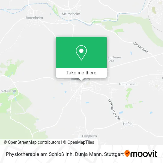 Карта Physiotherapie am Schloß Inh. Dunja Mann