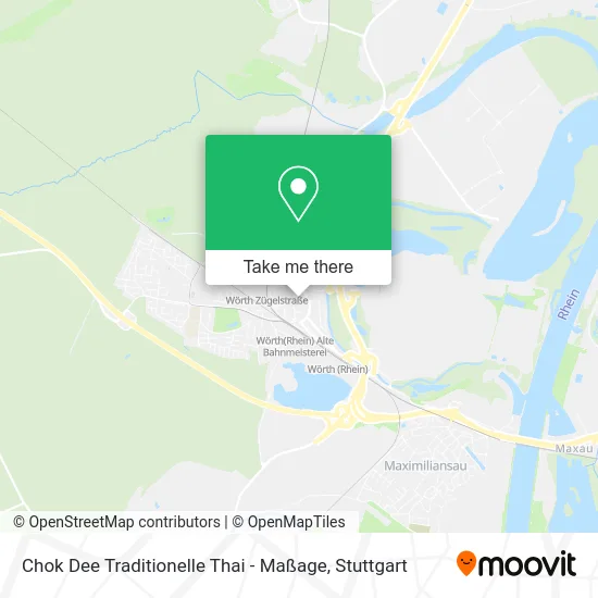 Карта Chok Dee Traditionelle Thai - Maßage