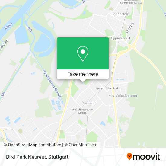 Карта Bird Park Neureut