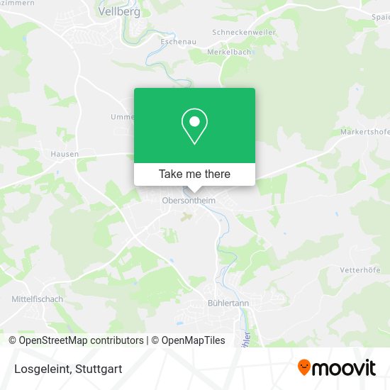 Карта Losgeleint