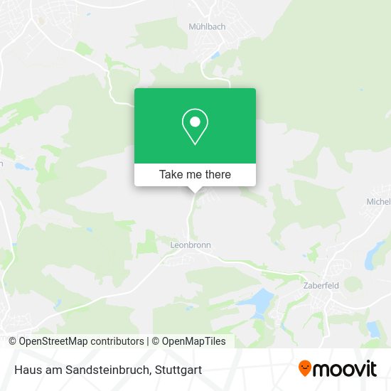 Карта Haus am Sandsteinbruch