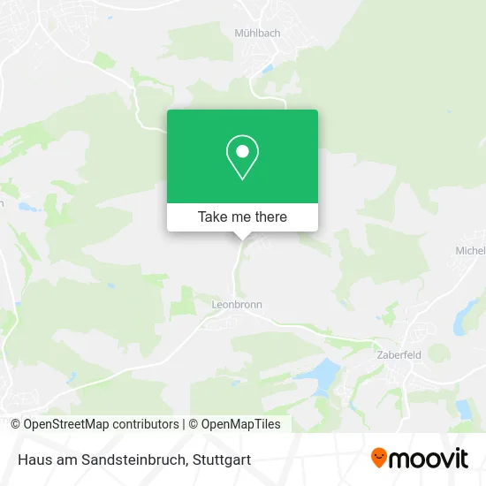 Карта Haus am Sandsteinbruch