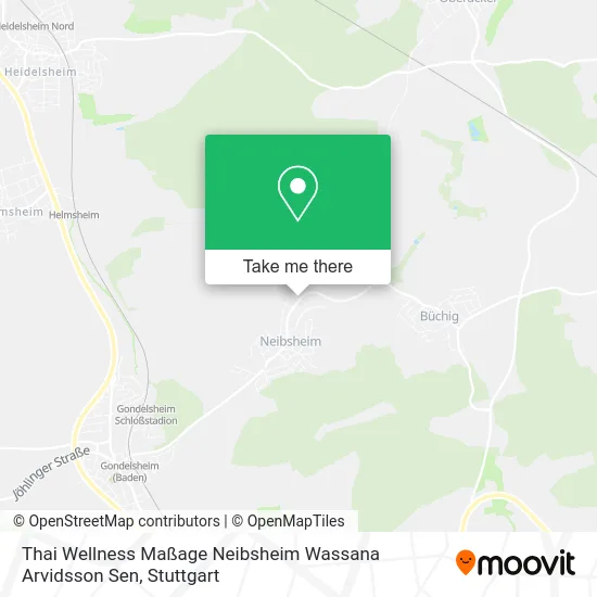 Карта Thai Wellness Maßage Neibsheim Wassana Arvidsson Sen