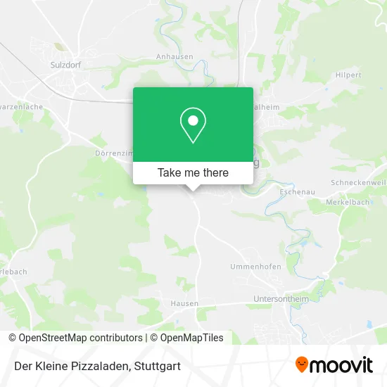 Карта Der Kleine Pizzaladen