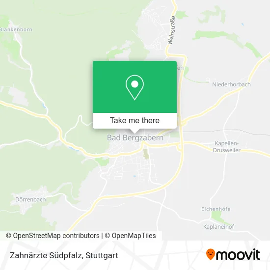 Карта Zahnärzte Südpfalz