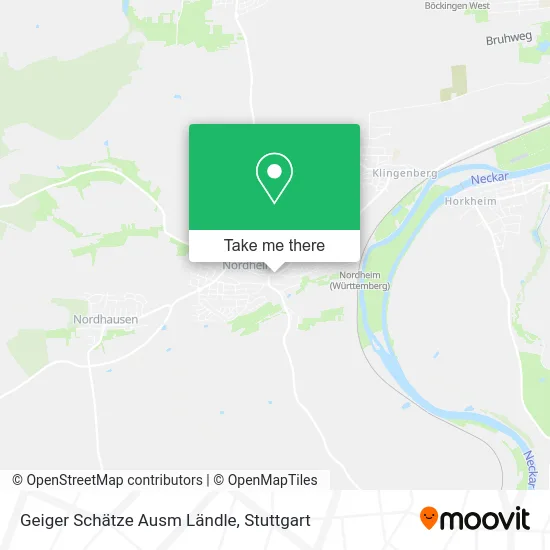 Карта Geiger Schätze Ausm Ländle