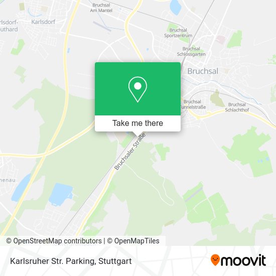 Карта Karlsruher Str. Parking